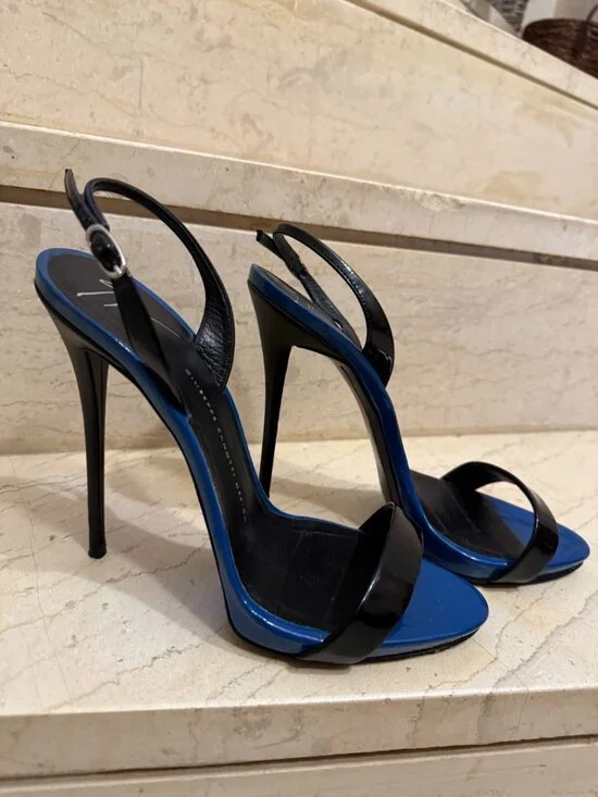 Giuseppe Zanotti High Heels Sandals Color Blue - Picture 2 of 8